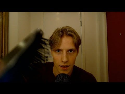 haircut ASMR, but he's obsessed with you (asking you out again)