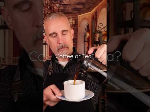 How do you like your coffee or tea? ASMR pouring sounds.