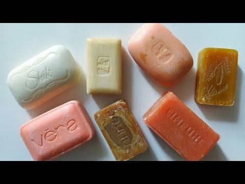 Dry Soap carving ASMR\ relaxing sounds\ No talking. Satisfying ASMR video\ Cutting soap 