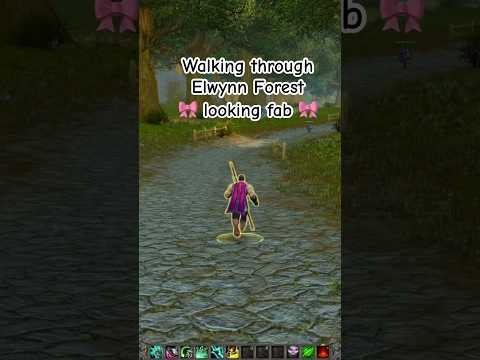 Always looking 🎀 fabulous 🎀 in starter armor 😝 #worldofwarcraft #wow #elwynnforest #gamingvideos