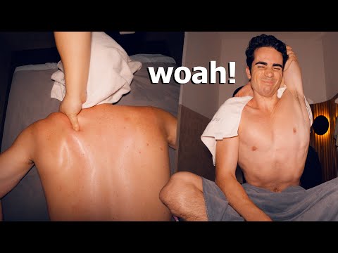 ASMR: Ho Provato un MASSAGGIO Full Body con ONSEN Rilassante in una Spa Giapponese!