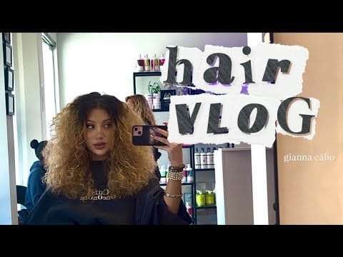 come w me to get my hair done 