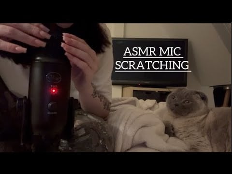 Bare mic scratching w mouth sounds 