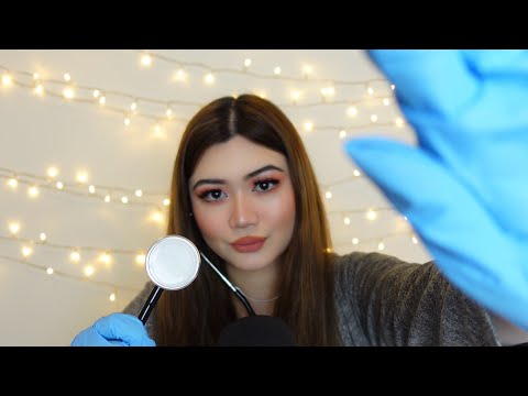 ASMR doctor’s general checkup (and heart checkup) | whispered