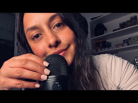ASMR ✨ MOUTHSOUNDS SÚPER INTENSOS , CERCA DEL MICRO 🎙️ + HANDSOUNDS 🙌🏽 para ti!!!