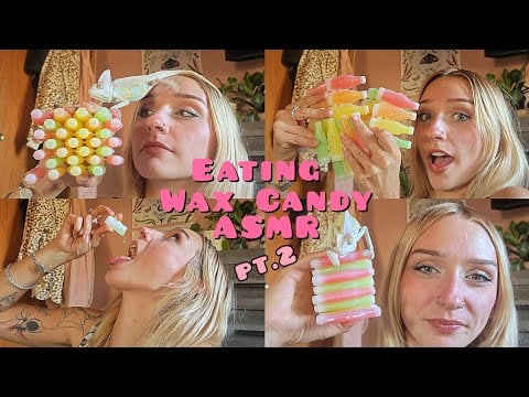 Wax candy ASMR 