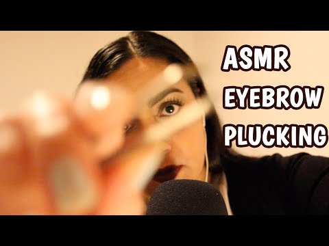 ASMR Personal Attention | Eyebrow Plucking