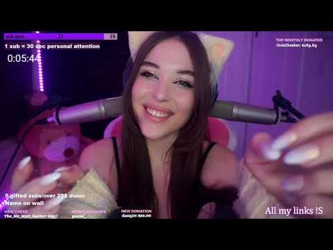 ASMR LIVE ❤️ Come Make yourself Comfy❤️