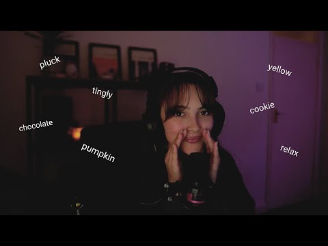 ASMR trigger words & mouth sounds 💗