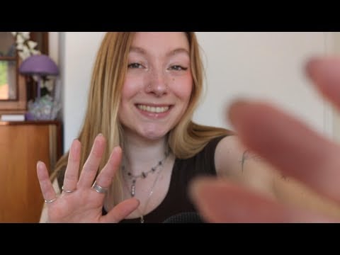 ASMR | Fast & Chaotic Hand Mouth Sounds - Rambly Triggers