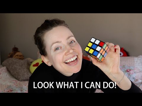 ASMR Rubik's Cube | Look What I Can Do | Solving The Cube On One Try | Beat My Record Getting Fast