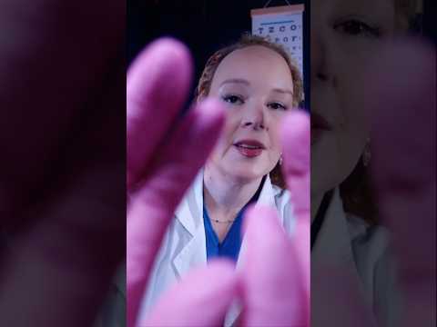 ASMR Detailed Eye Exam 👁️Relaxing Sounds for Sleep #gloves #relaxing #asmrforsleep