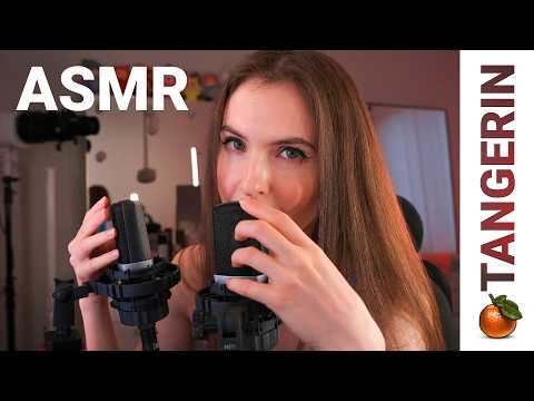 ASMR Close Whispering, Hair Scratching & Mic Sounds for Sleep | Tangerin