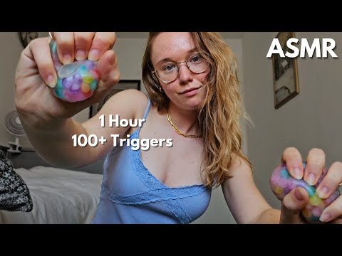 ASMR 1 hour 100+ Triggers