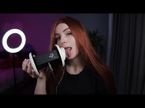 ASMR EAR LICKING & MOUTH SOUNDS