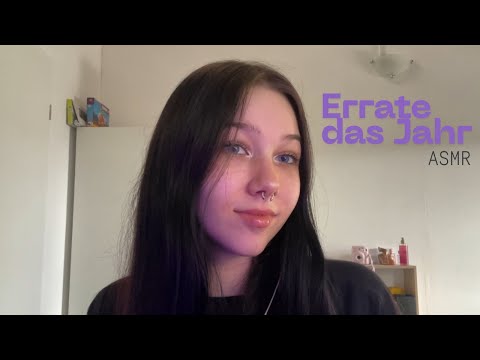ASMR | Errate das Jahr ✨🧠 (german/deutsch) #asmr