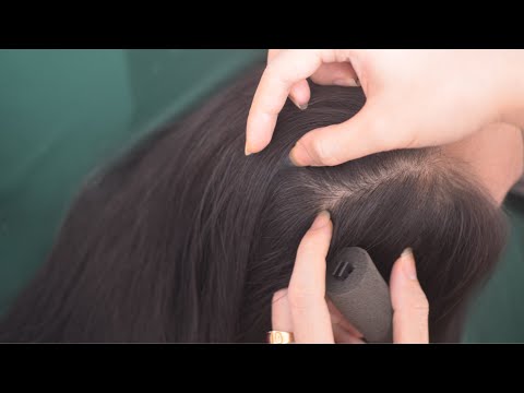 ASMR Focus Hair Sounds With Hair Play, Hair Combing, Hair Parting For Relaxation