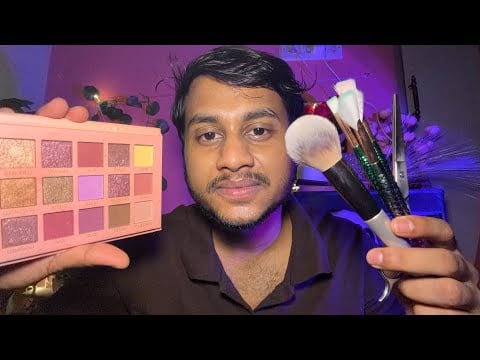ASMR Ultimate Glow-Up Session 💄✨ Skincare, Makeup & Haircut Personal Attention