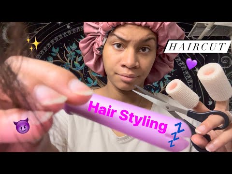 ASMR - Kinda Chaotic Hair Salon (Coco)