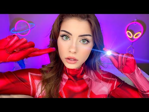 ASMR ALIEN FULL BODY EXAM DETAILED Medical Roleplay 👽 Cranial Nerve Orbital Eye Sci-Fi Examination