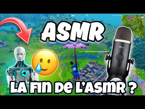 ASMR Français • C’est LA FIN POUR L’ASMR à cause de l’IA ?! 😐(blabla et je te parle proche du micro)