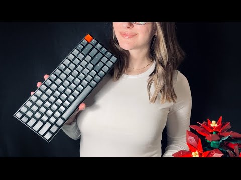 ASMR for SLEEP - Soft Spoken Christmas Roleplay [With Typing✨]