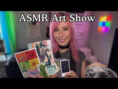 ASMR Whisper Ramble | My Experience at The Other Art Show in LA