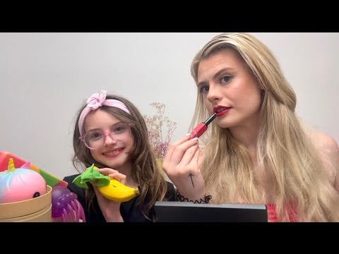 ASMR| My Sister Does My Voiceover 