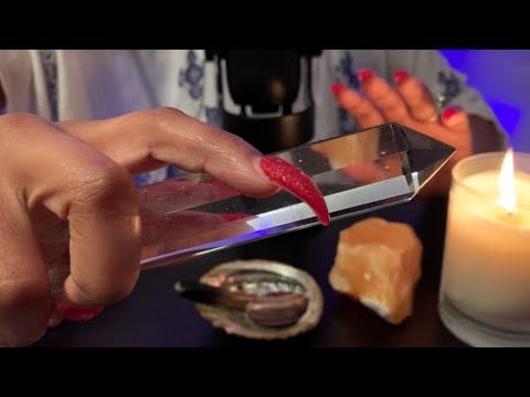 Energy Crystal Healing | ASMR Whisper Tingles | Alignment Balance Energy Healing Love Reiki
