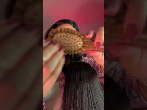 ASMR: mexendo no seu cabelo #asmr #shorts #asmraplicado #asmrbrasil
