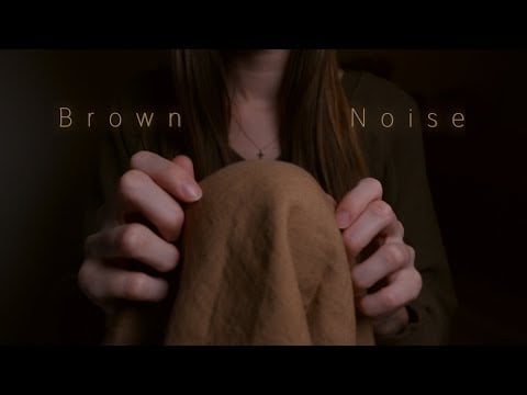 ASMR | Brown Noise and Towel Scratching for Sleep (No Talking, 3H)
