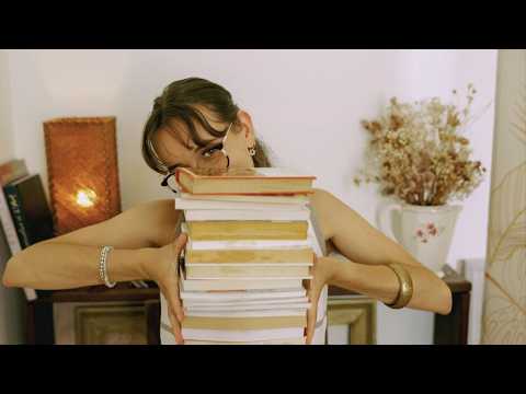 asmr for books and french lovers : sharing french literature