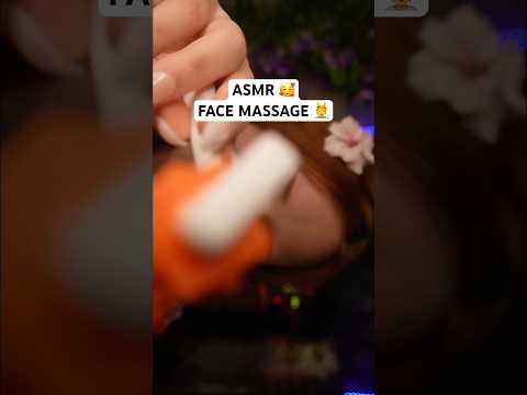 Full ASMR 👆🏻Face massage asmr, face touching, tapping, whisper 🥱