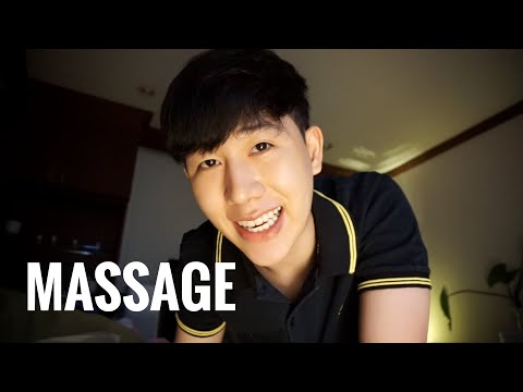 ASMR Thai 🇹🇭 นวดให้แฟนนะครับ | Your boyfriend gives you a deep tissue massage ASMR