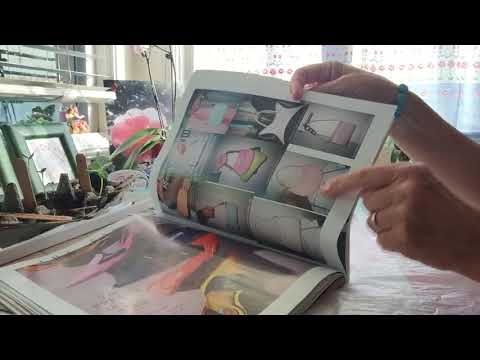 Ad-free ASMR; turning pages of magazines, no talking, a little bit of inaudible whisper.