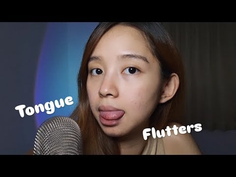 ASMR Tongue Flutters & Wet Mouth Sounds  (Ultra Tingle)