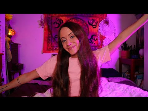 ASMR / My Night Routine (close up whispering)
