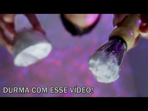 ASMR - Fazendo sua barba em primeira pessoa + sons de chuva 🌧