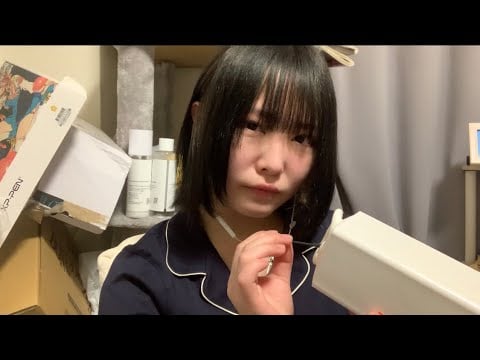 【ASMR】 お酒飲みながら雑談して気ままに耳かき