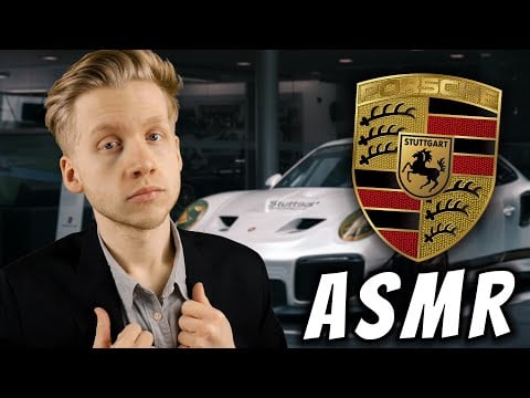 ASMR | Unfreundlicher PORSCHE Mitarbeiter konfiguriert dein neues AUTO!