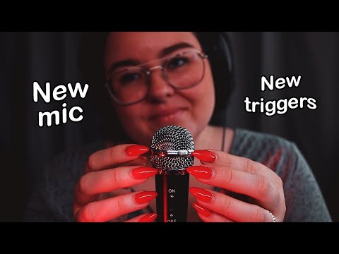 ASMR Testar ännu en ny mikrofon ♥ Väldigt tingly!