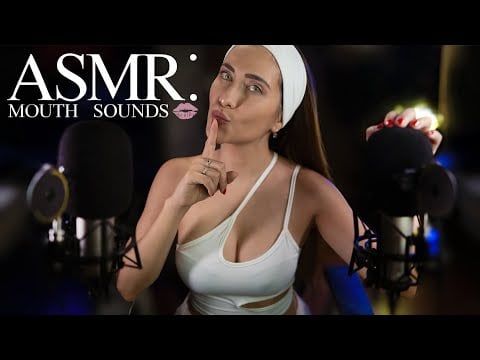 ASMR 💋 MOUTH SOUNDS MUY CERCA del MIC 🎤 Sonidos Intensos para Dormir