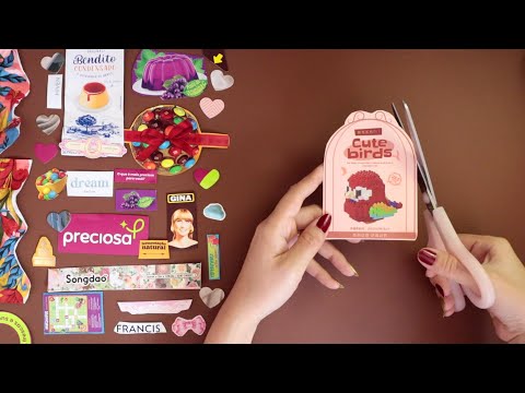 ASMR não intencional Recortando papéis e embalagens ✂️
