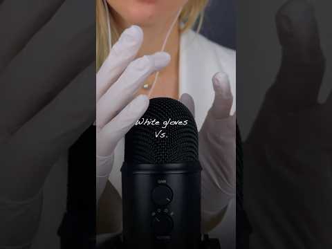 Which one is BETTER? 🧤👀  #asmr #relax #tingles