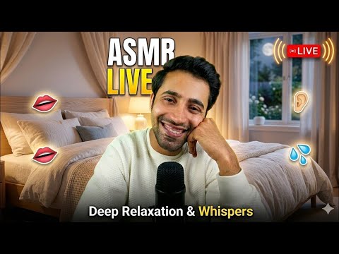 🔴 ​ASMR Live | 99.9% SLEEP GUARANTEED 💤 Deep Sleep, Relaxing Whispers & Intense Tingles 💫