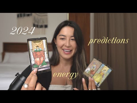 asmr tarot ⚡️ what to expect in 2024 (TIMELESS pick a card readings)