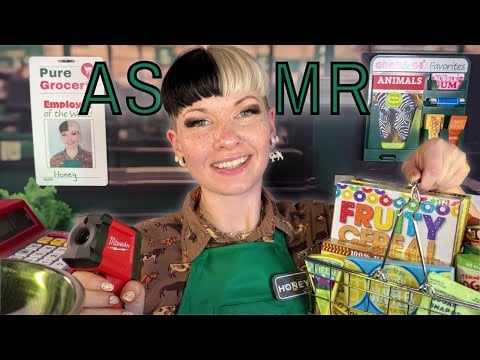 RUDE Supermarket Clerk Judges YOUR Purchases 😈 Soft Spoken ASMR Roleplay for Sleep and Laughs