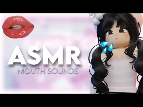 ROBLOX ASMR ★ relaxing & tingly MOUTH SOUNDS for sleep 😴