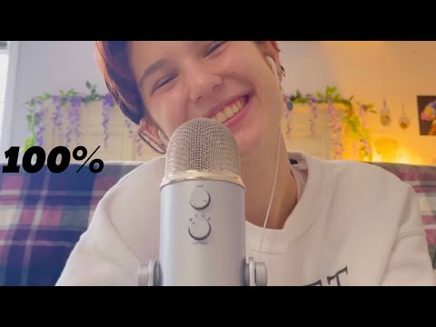 ASMR 100% Sensitivity Mouth Sounds