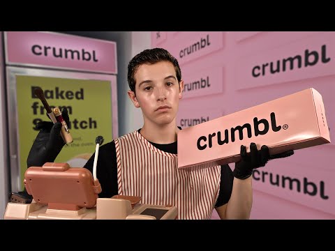 ASMR Crumble Cookie Worker Serves You and Does Your Makeup